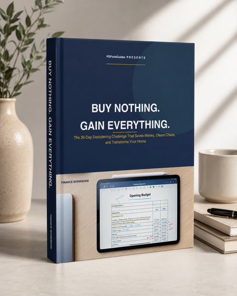 Decluttering Challenge | Buy Nothing. Gain Everything