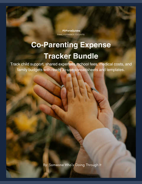 Co-Parenting Expense Tracker Bundle | Printable PDF