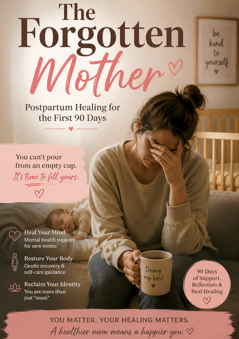 workbook for new mothersPostpartum healing workbook for new moms the Forgotten Mother digital PDF