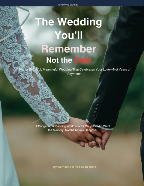 Budget-friendly wedding planning guide for couples creating an affordable dream wedding