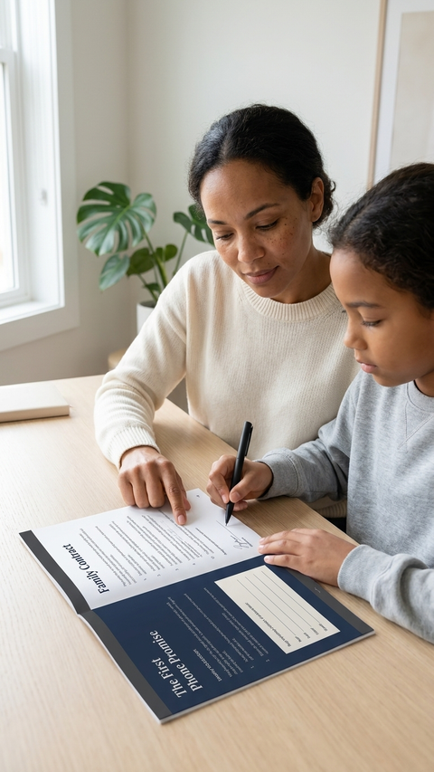first phone contract for kids and children
