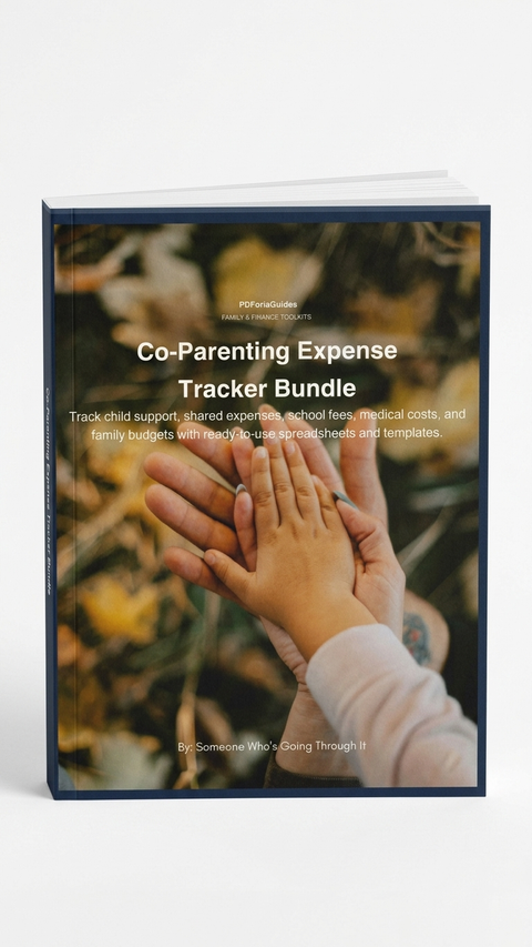 Co-Parenting Expense Tracker Bundle