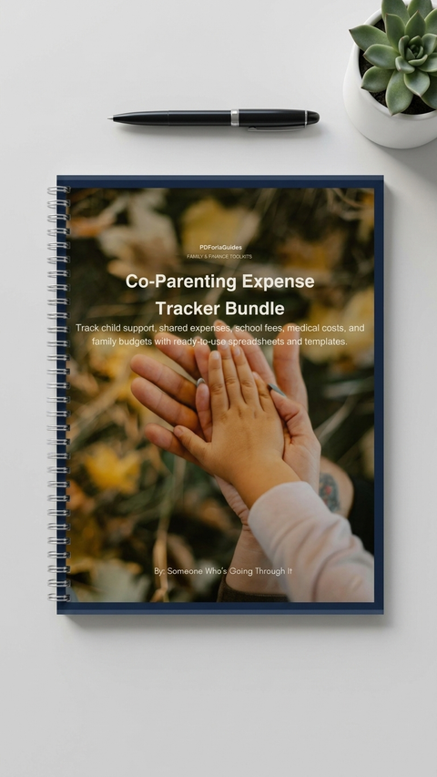Co-Parenting Expense Tracker Bundle