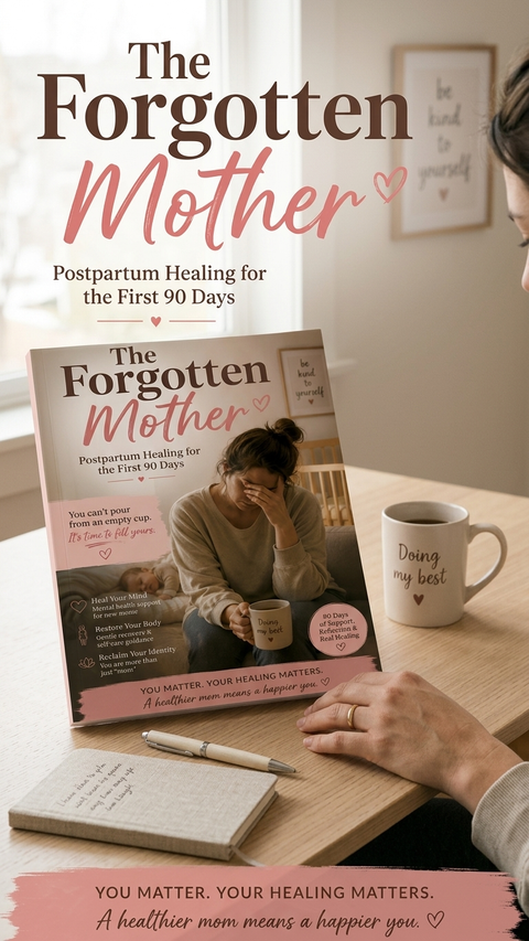 The Forgotten Mother | 90-Day Postpartum Healing Workbook